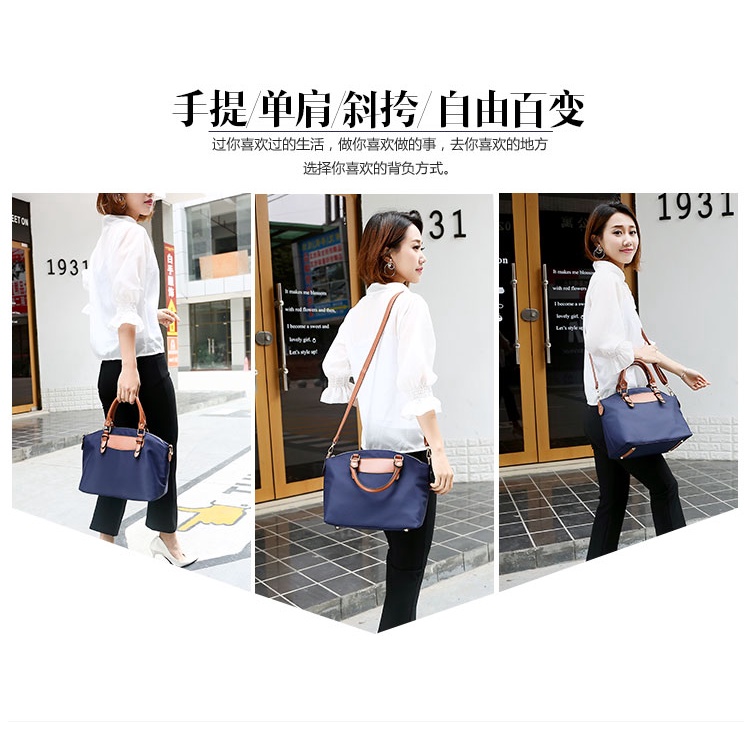 Bộ Túi Xách 2 Trong 1 Bằng Vải oxford Chất Lượng Cao Mẫu Mới 2022 Dành Cho Nữ