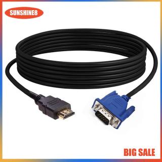 Cáp KếT NốI HDMI Sang VGA HD-15 Mạ VàNg 5M (0414)