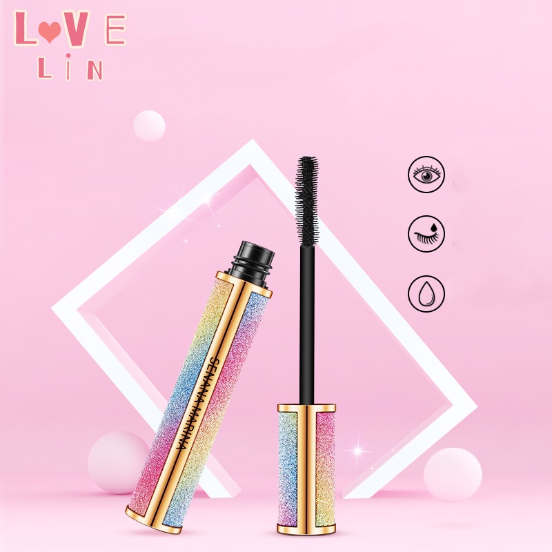 [Hàng mới về] Mascara chuốt mi cong dày tự nhiên không dễ phai trang điểm thời trang