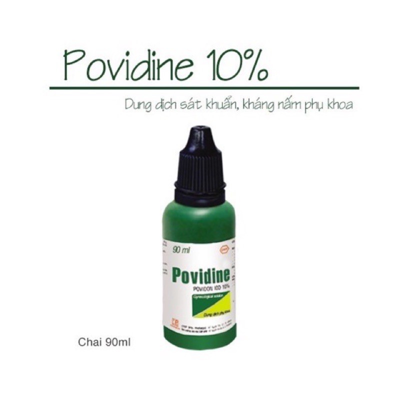 Dung dịch vệ sinh phụ khoa povidine 90ml