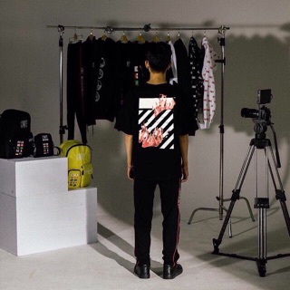Áo Thun Tay Lỡ Form Rộng Off White