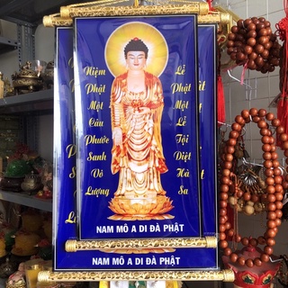 Tranh Nam Mô A Di Đà Phật