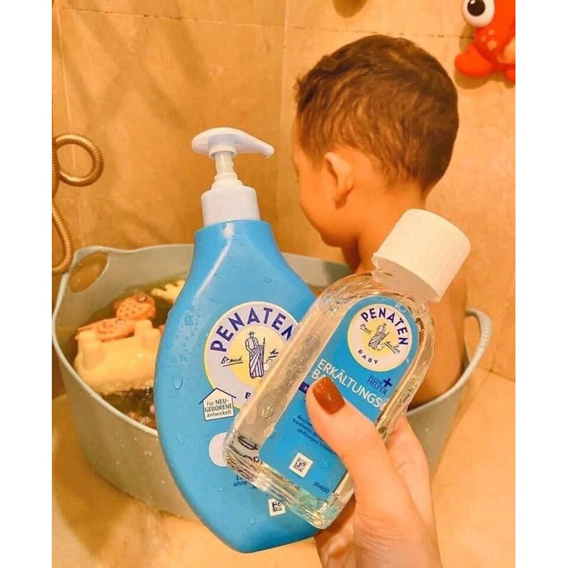 Sữa Tắm Gội Chống Cảm Cho Bé Penaten 400ml