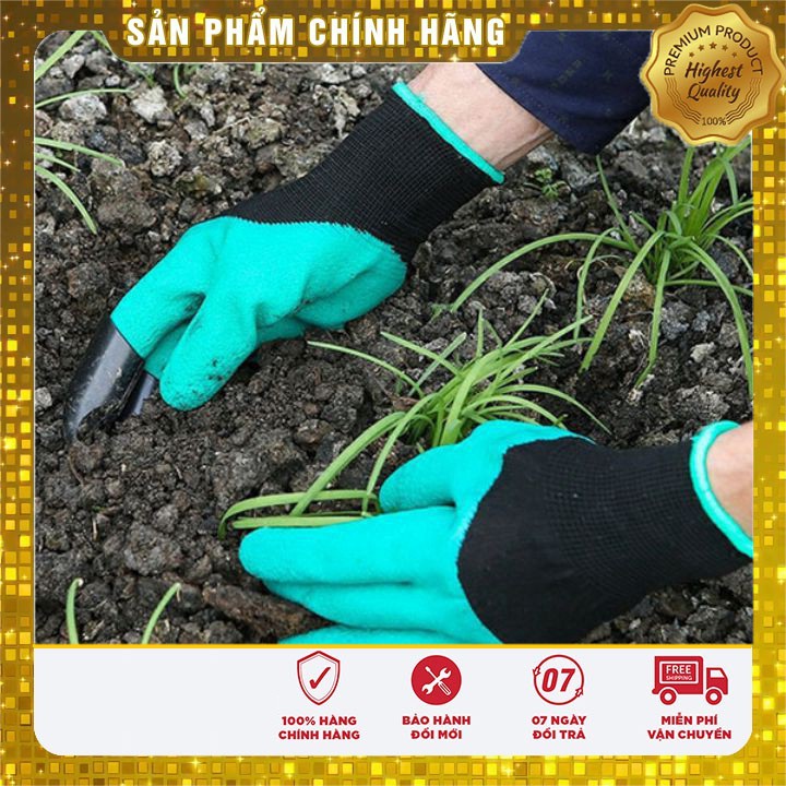 Găng tay làm vườn chuyên dụng (bới đất,chăm cây)