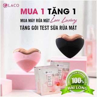 [Giá sốc] Máy rửa mặt LACO LUXURY ♥️ độc quyền toàn cầu♥️ rửa sạch sâu♥️ massage♥️ nâng cơ  ♥️giảm nọng cằm