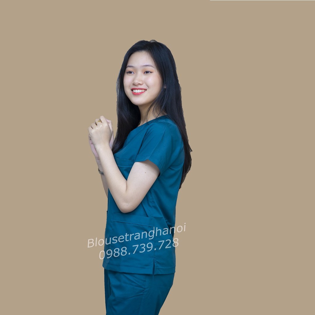 Bộ quần áo phẫu thuật - blouse trắng hà nội