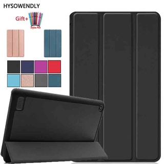 Bao da máy tính bảng pu nắp gập mỏng có giá đỡ cho amazon kindle fire hd 7 hd7 2022 7.0 inch fire hd10 plus 10.1"hd8 hd 10 fire hd7