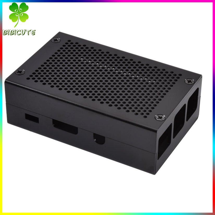 Vỏ Hộp Kim Loại Màu Đen 99or Raspberry Pi 3 Model B +