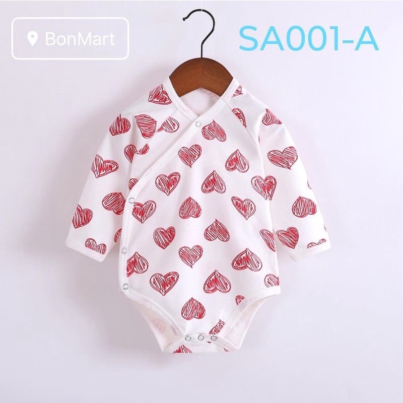 Bodysuit dài tay size 3-6M mã SA001