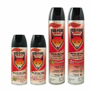 Bình xịt côn trùng hương chanh Red Foxx