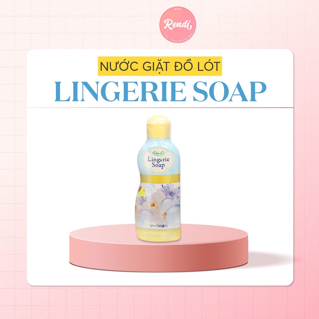 Nước giặt đồ lót Lingerie Soap 120ml | Rendi Store