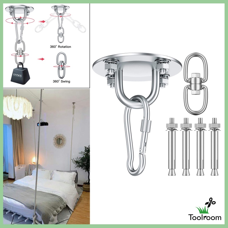 Bộ Móc Treo Võng Gắn Tường Chịu Lực Nặng