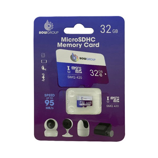 Thẻ nhớ MicroSD 32Gb Bowgroup - Thẻ cho điện thoại, máy ảnh, camera, camera hành trình | BigBuy360 - bigbuy360.vn