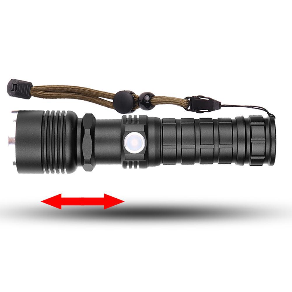 Tactical Flashlight LED Torch 5 Mode Light Hunting Ultra Bright Camping