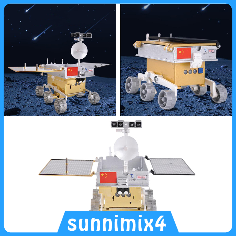 [H₂Sports&Fitness]1/16 Lunar Rover 3D Metal Model Hobby Science Kit Collectible Decorations