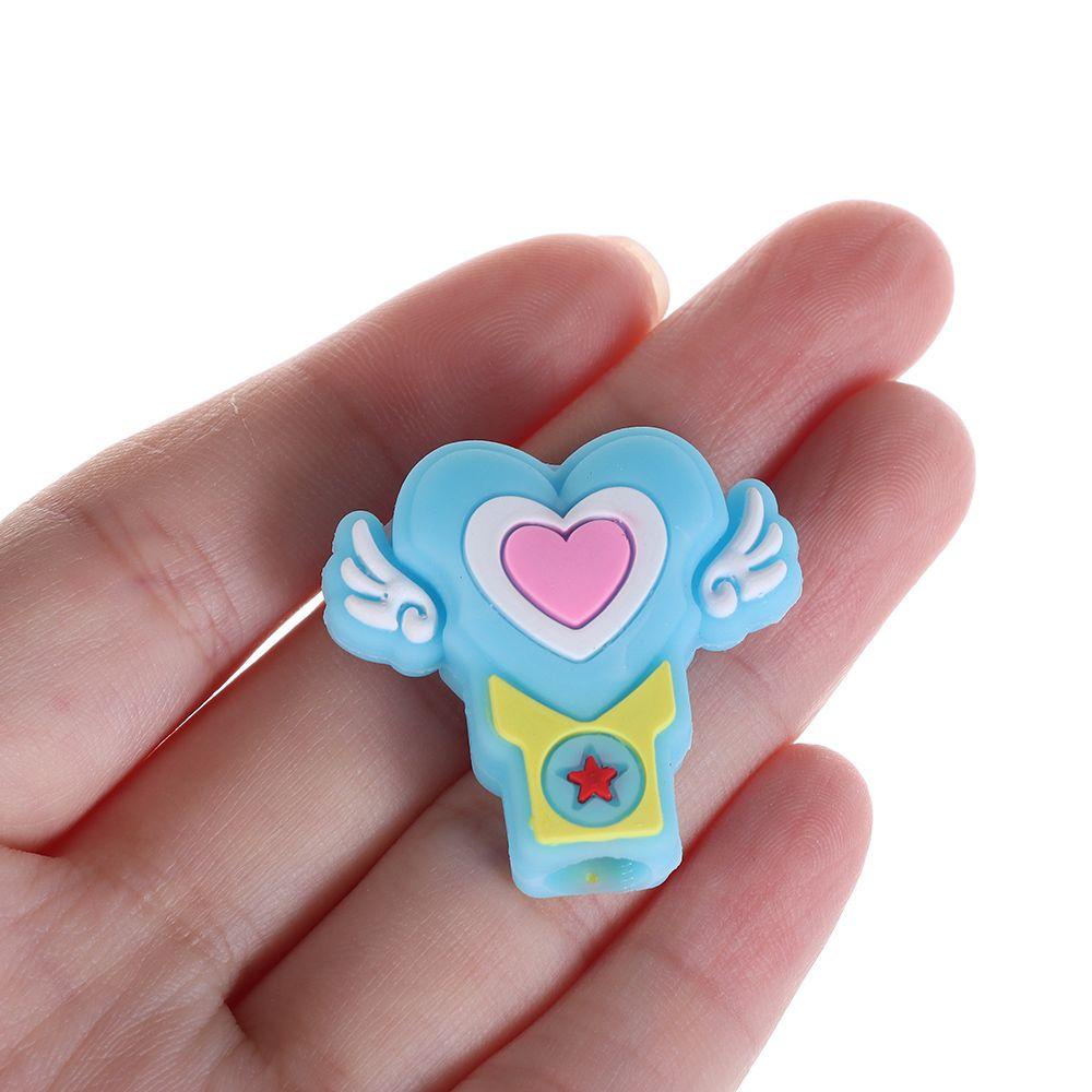 MELODG Vỏ Bọc Bảo Vệ Kéo Cắt Móng Tay Trái Tim Thiên Thần