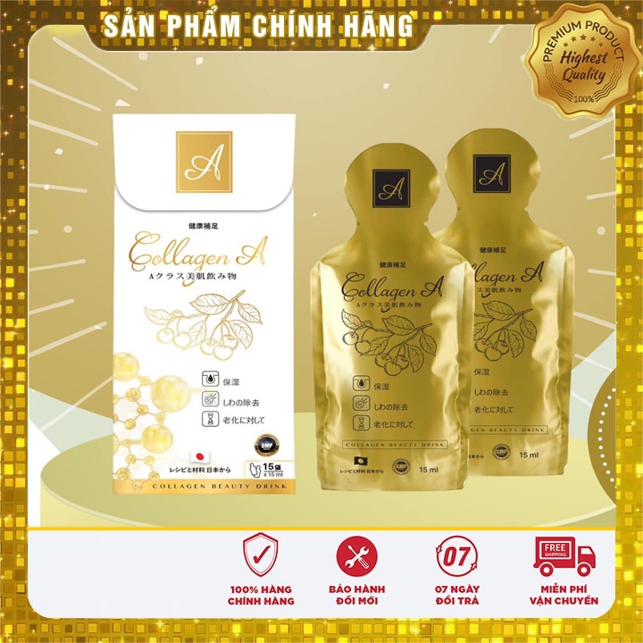 Nước uống đẹp da hạng a - collagen a cosmetic dưỡng da tăng nội tiết tố