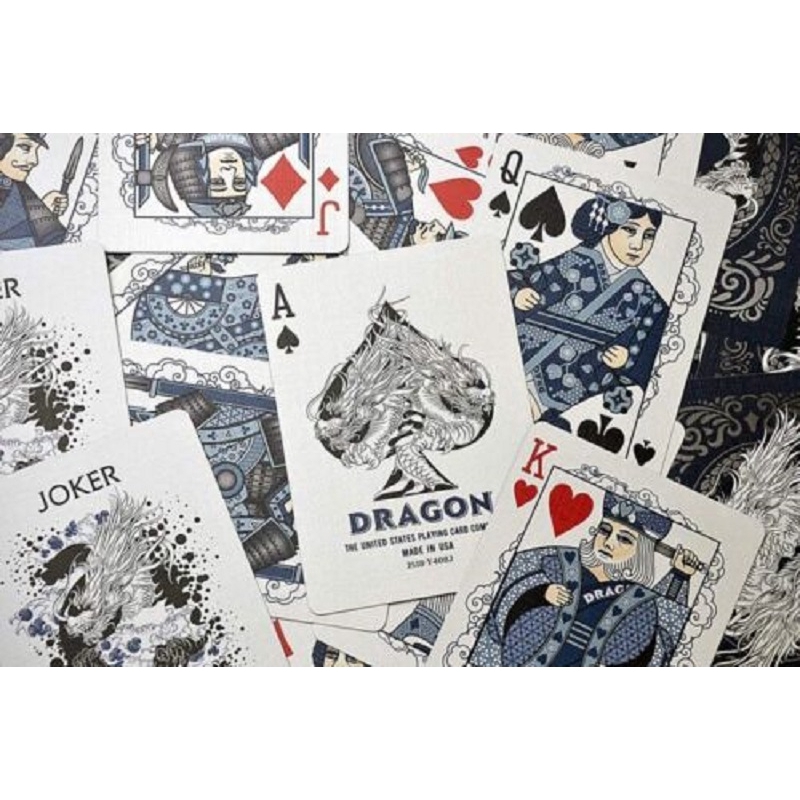 Bộ Bài Bicycle Dragon Premium Playing Cards, Bộ Bài Bicycle Rồng, Thẻ Sưu Tập USPCC, Trò Chơi Thẻ Ma Thuật, Đạo Cụ Ảo Thuật Cho Nhà Ảo Thuật