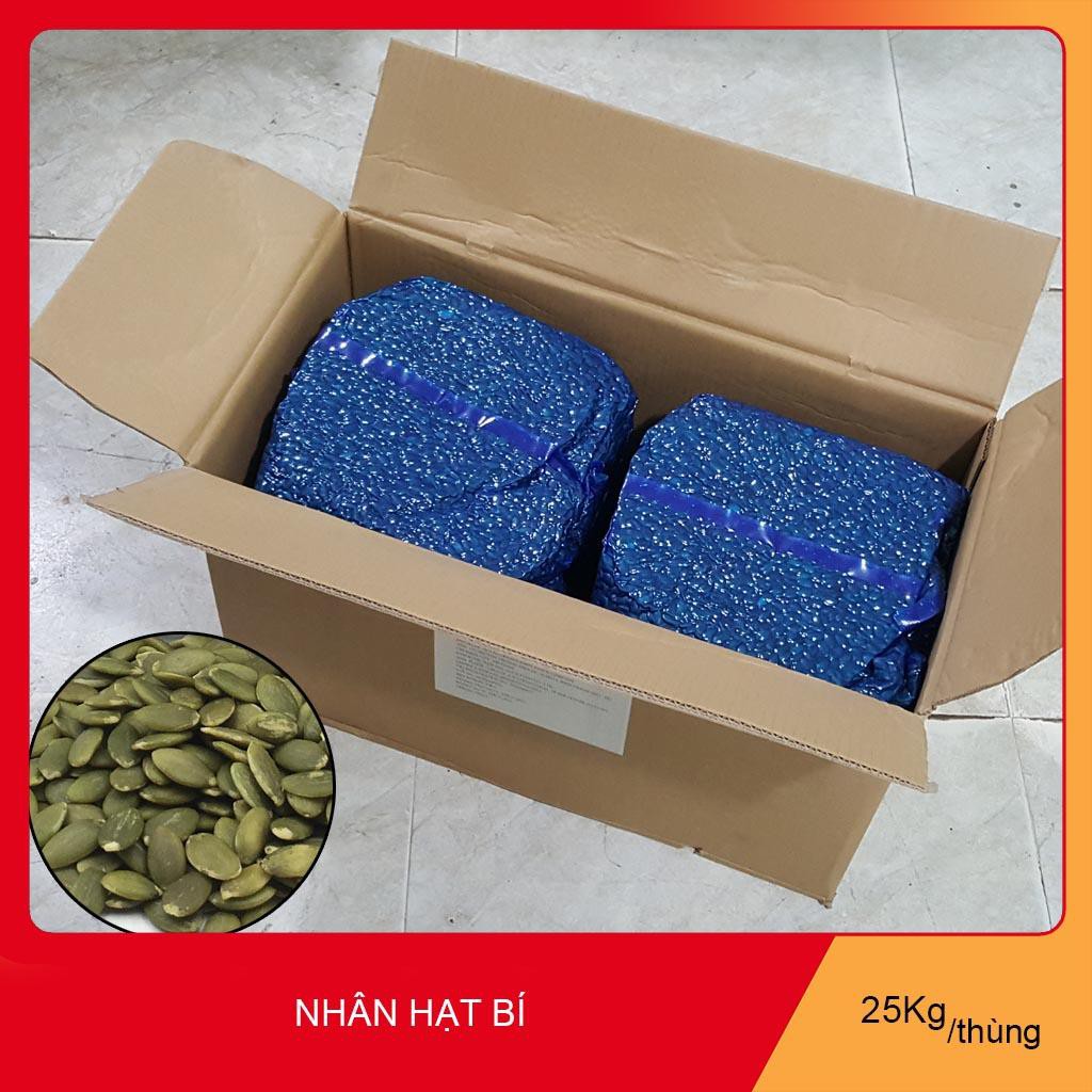 Giá sỉ nhân bí xanh thùng 25kg.