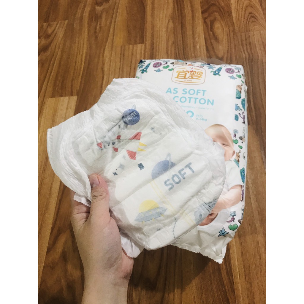 Tã Bỉm Yiying TÊN LỬA Dán S72/M60/L52/XL44 Quần M60/L52/XL44/XXL40/XXXL36