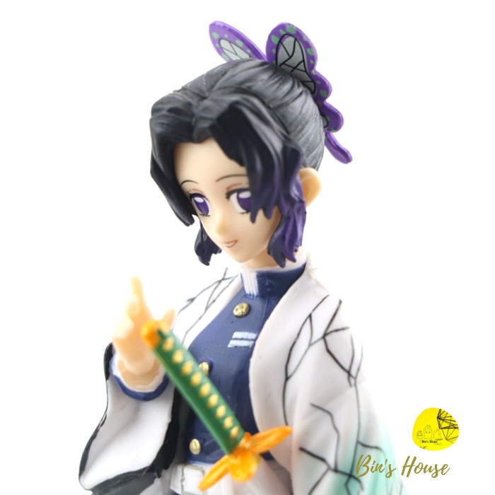 [Figure Anime] Mô Hình Nhân Vật Kochou Shinobu- Trong Truyện Kimetsu no Yaiba cao 16cm ( shop hỗ trợ gói quà)