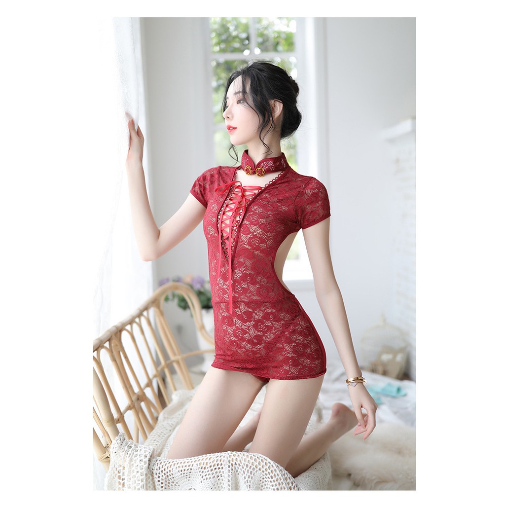 Váy Ngủ Cosplay Sườn Xám Ôm Body | BigBuy360 - bigbuy360.vn