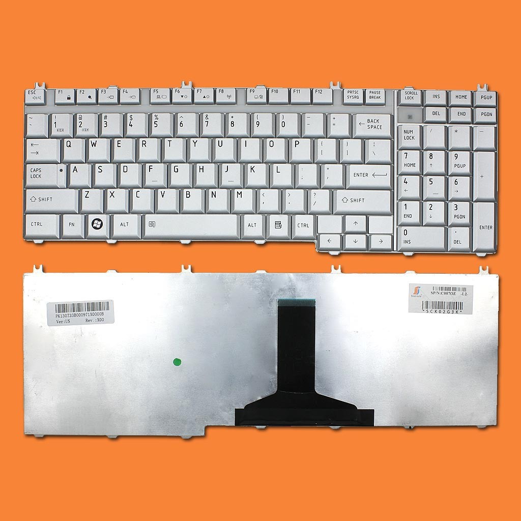 (KEYBOARD) BÀN PHÍM LAPTOP TOSHIBA P200  dùng cho Satellite P200 P205 P300 P305 P500 P505 L350 L355 L500 L505 L515 L550