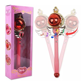 Đồ Chơi Bé Gái Mới Anime Cosplay Thủy Thủ Mặt Trăng Wand Nhạc Magic Wand-168