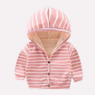 Áo khoác nỉ lót lông cho bé