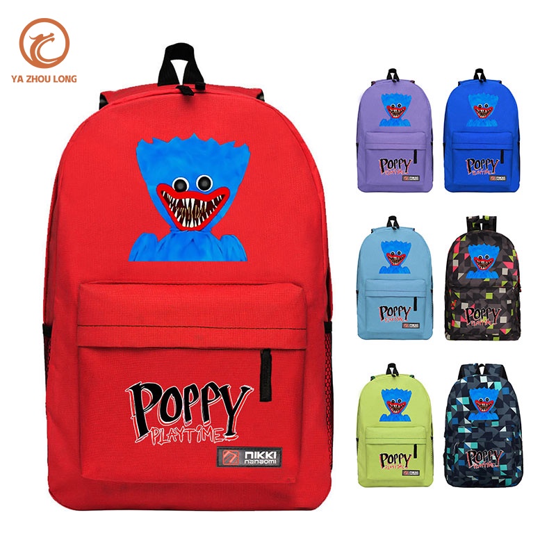 YA ZHOU LONG Bộ Ba Món Đồ Chơi Xúc Xích Hình Búp Bê Quái Vật huggy wuggy Bằng Vải Canvas Thoáng Khí
