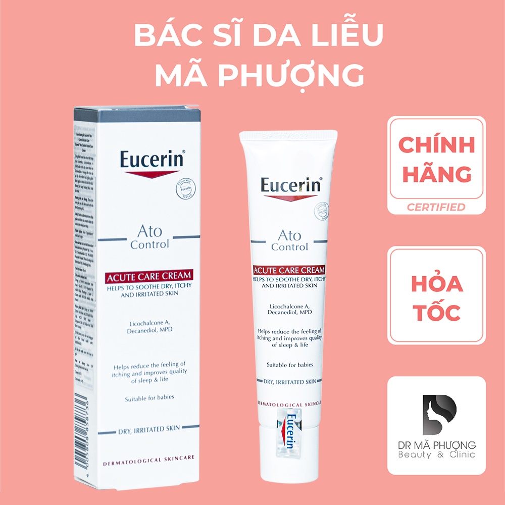 KEM GIẢM KHÔ ĐỎ DA EUCERIN ACUTE CARE