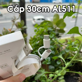 [Hỏa Tốc HCM] Cáp Zmi 2 đầu Micro USB- Type C -3a ( Dài 1m & 30cm )