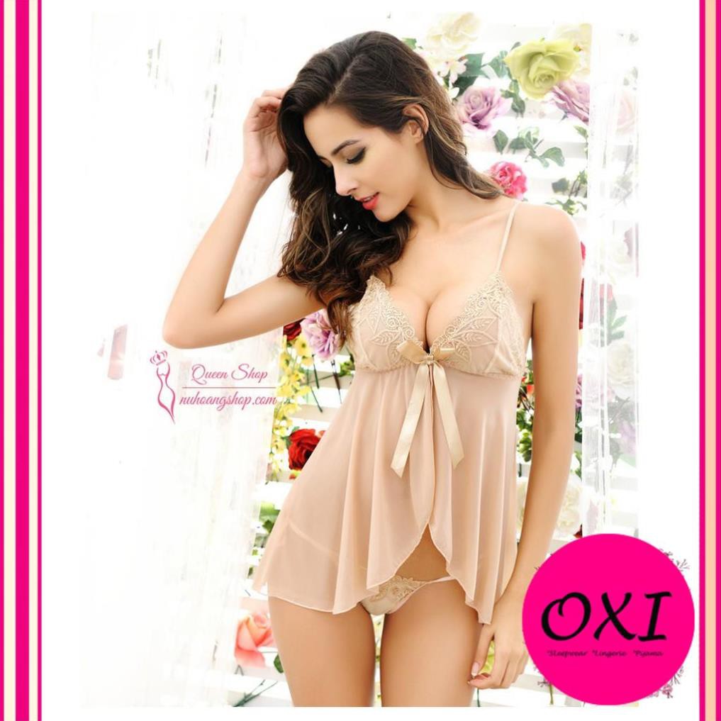 Váy ngủ siêu gợi cảm VNS312A-đồ ngủ đẹp cao cấp