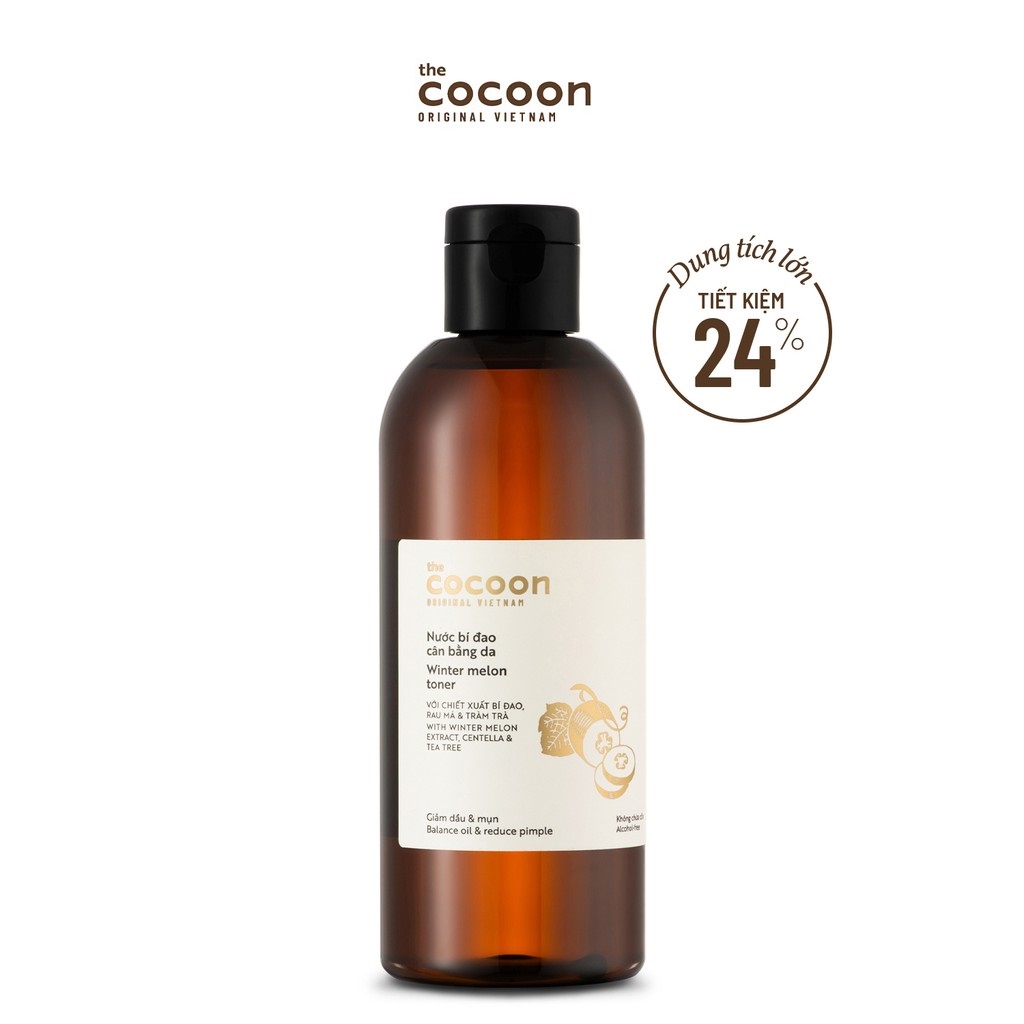 [Mã COSGLORIAT4 -8% đơn 250K] Bigsize - Nước Bí Đao Cân Bằng Da Cocoon 310ml