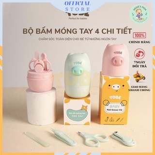 Bộ Bấm Móng Tay 4 Chi Tiết TOBÉ hàng chính hãng cho bé