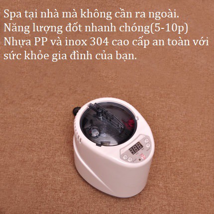 Nồi xông hơi điện chống cháy 2 lít, 3 lít, 4 lít, giúp giảm cân, thải độc cơ thể