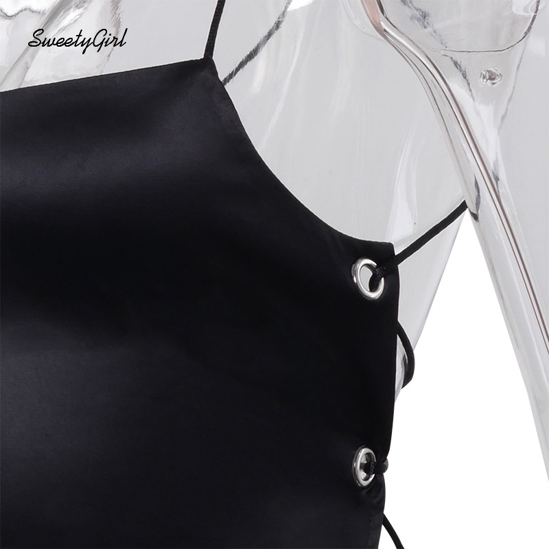 Áo không tay màu trơn thiết kế hở lưng thời trang quyến rũ cho nữ