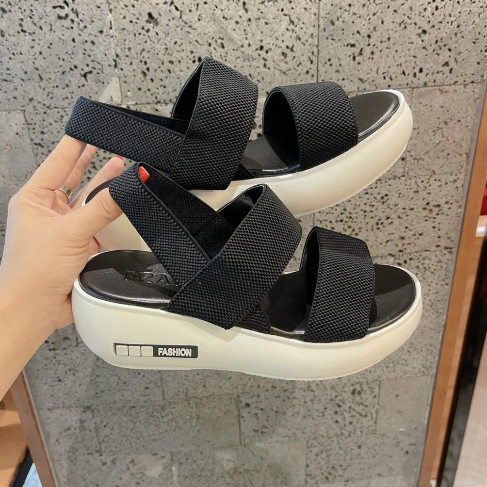 ⚡Free Ship⚡ Sandal Hai Quai Thun Đế Bánh Mì 5P