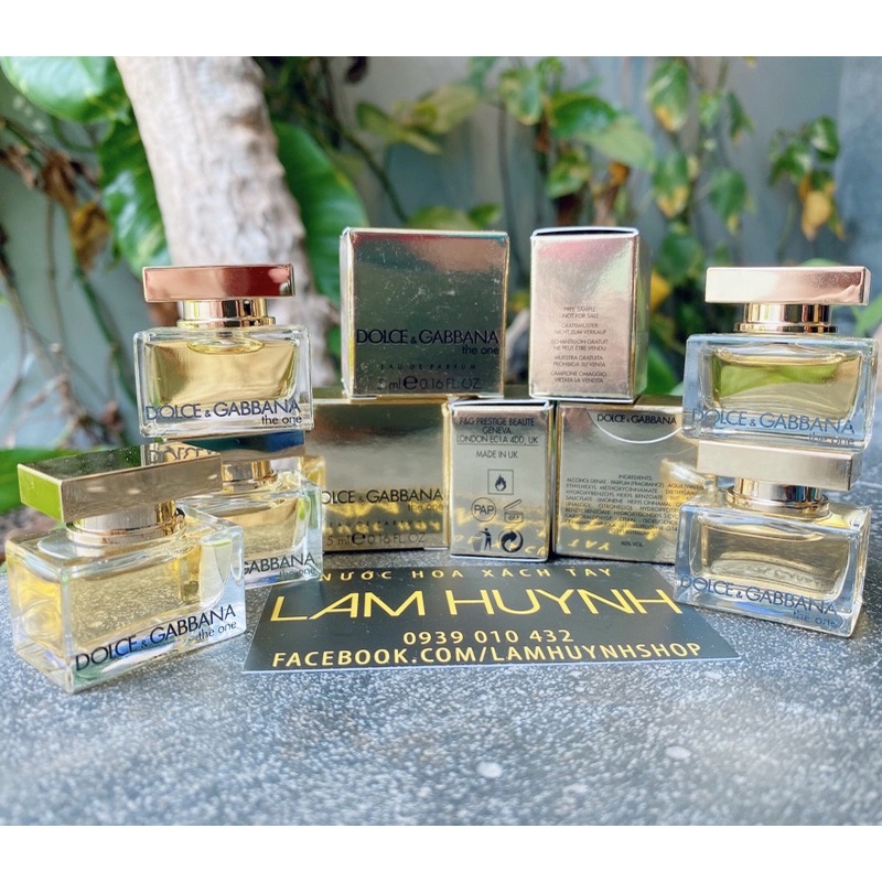 Nước hoa mini THE ONE EDP FOR WOMAN 5ml