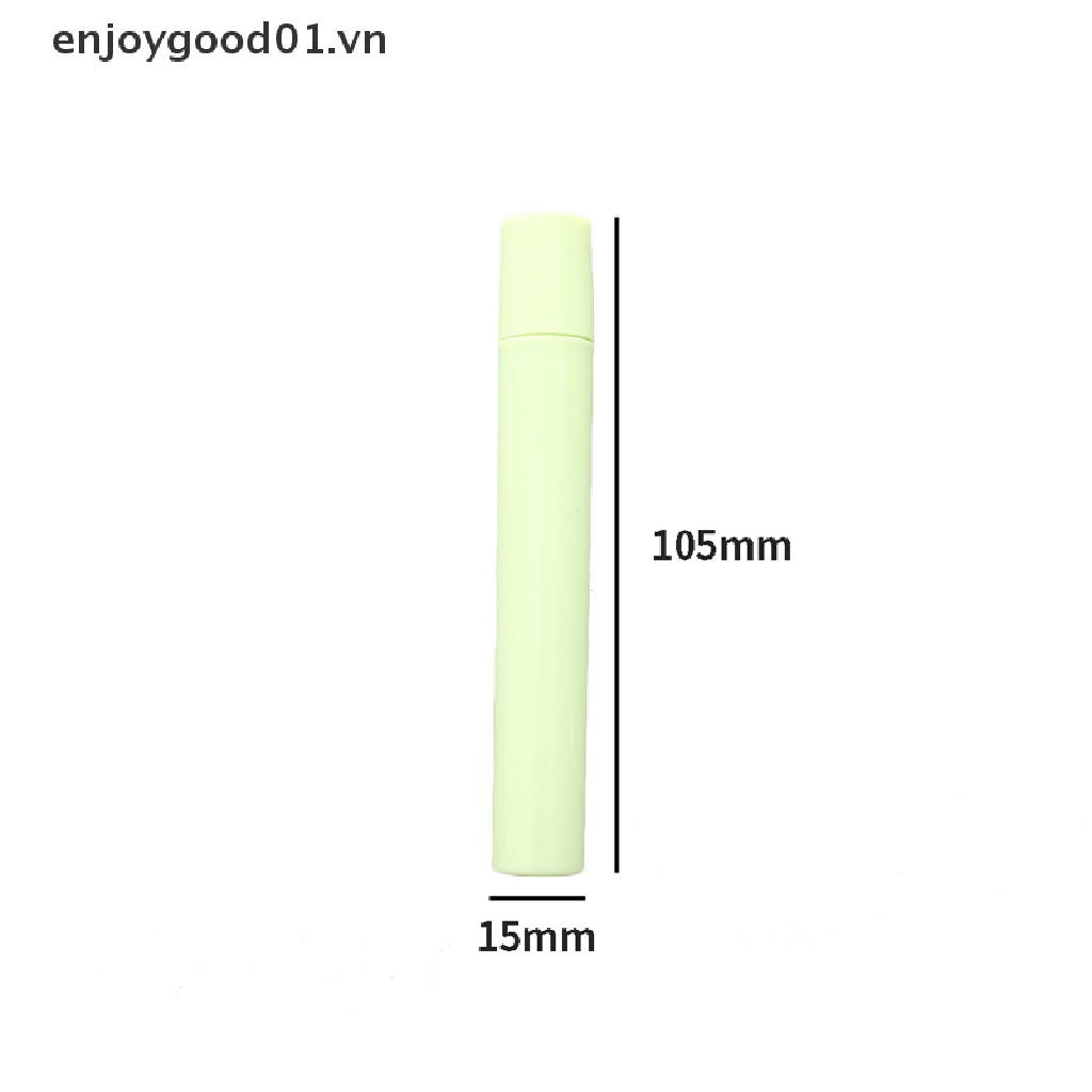 Chai Rỗng 10ml Bằng Nhựa Và Inox Đựng Dầu Thơm Dạng Lăn Tiện Dụng