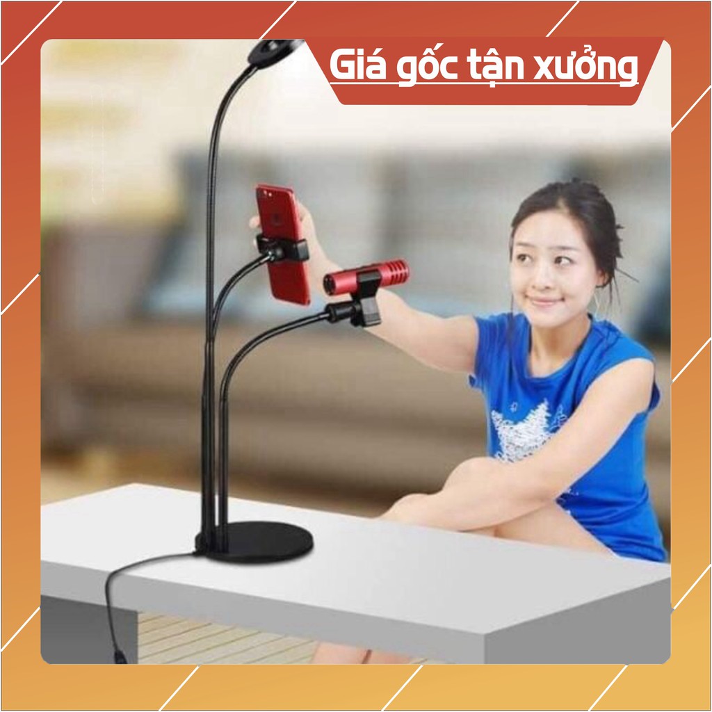 [ sale mùa hè] Sẵn hàng  Bộ dụng cụ hỗ trợ livestream 3in1 < KHÔNG KÈM MICRO> .