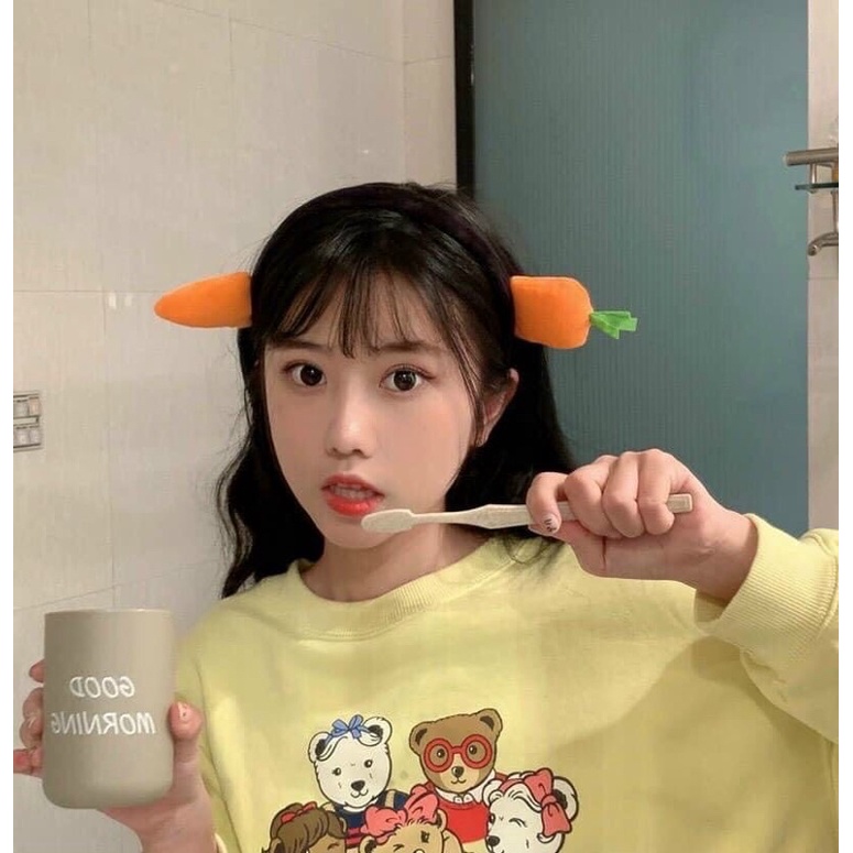 Băng Đô Cà Rốt Siêu Cute Cho Các Bạn Nữ