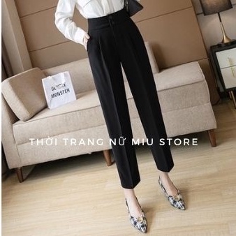 Quần Baggy Cạp Cao Hai Cúc Siêu Tôn Dáng m830 | BigBuy360 - bigbuy360.vn