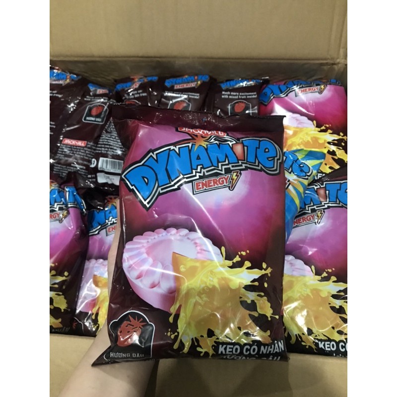 Kẹo Dynamite BigBang Hương Bạc Hà Nhân Socola Túi 330g