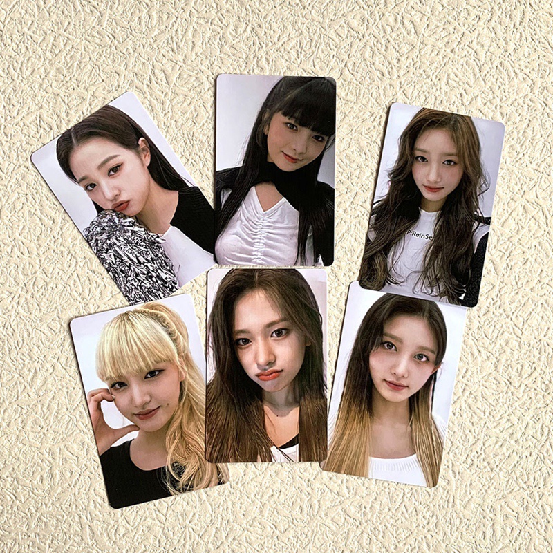 Set 6 tấm thẻ ảnh lomo hình nhóm nhạc Kpop Ive Eleven