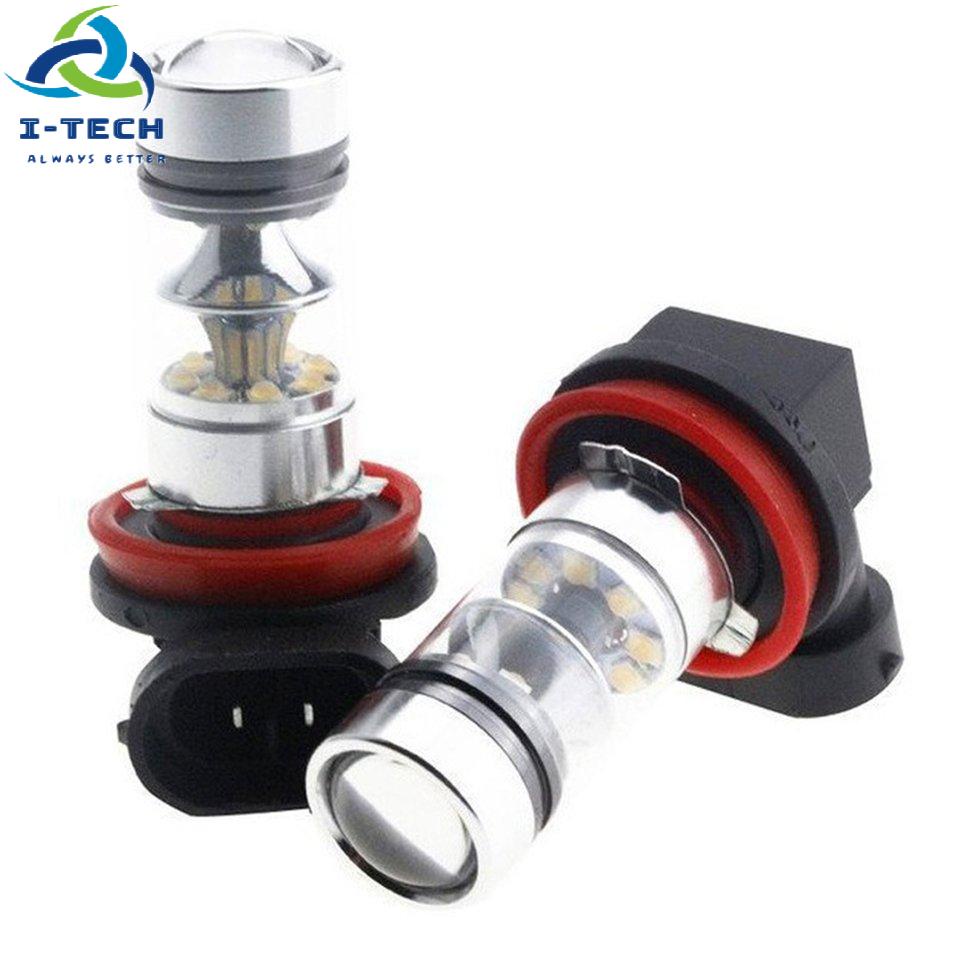 Bóng Đèn Led H11 100w Chống Sương Mù Cho Xe Hơi / Xe Tải