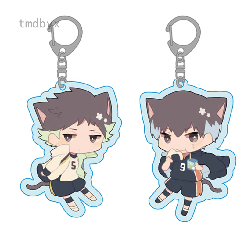 Tmdbyx Móc khóa hình nhân vật hoạt hình dễ thương tiện dụng