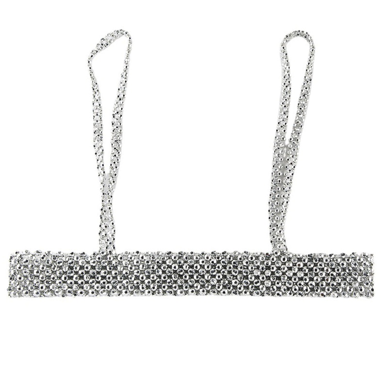 Áo Nịt Ngực Định Hình Eo Màu Đen Phong Cách Punk