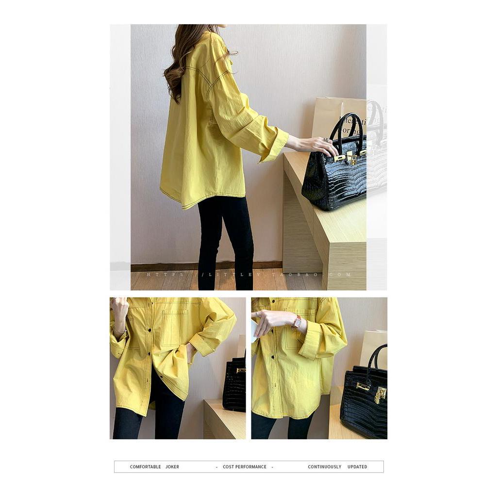 Áo Sơ Mi Tay Dài Thời Trang Mùa Thu 2020 Cho Nữ