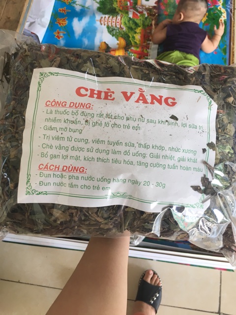Chè vằng chuẩn dân tự phơi 1 kg lợi sữa, giảm cân